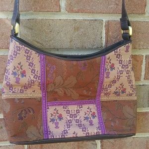 Patchwork shoulder bag
